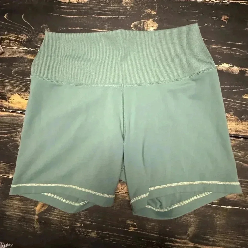 WOMEN'S NIKE ONE HIGH-WAISTED 5" BIKER SHORTS - Picture 3 of 7